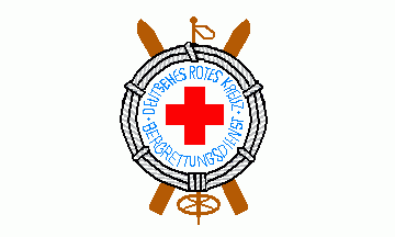 [German Red Cross East Germany mountain rescue flag#1]